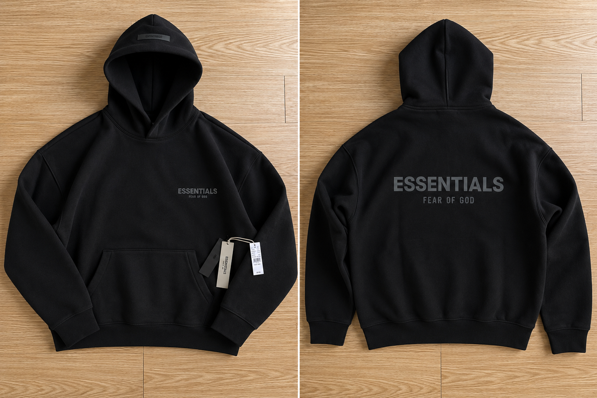 HODDIE ESSENTIALS NEGRA