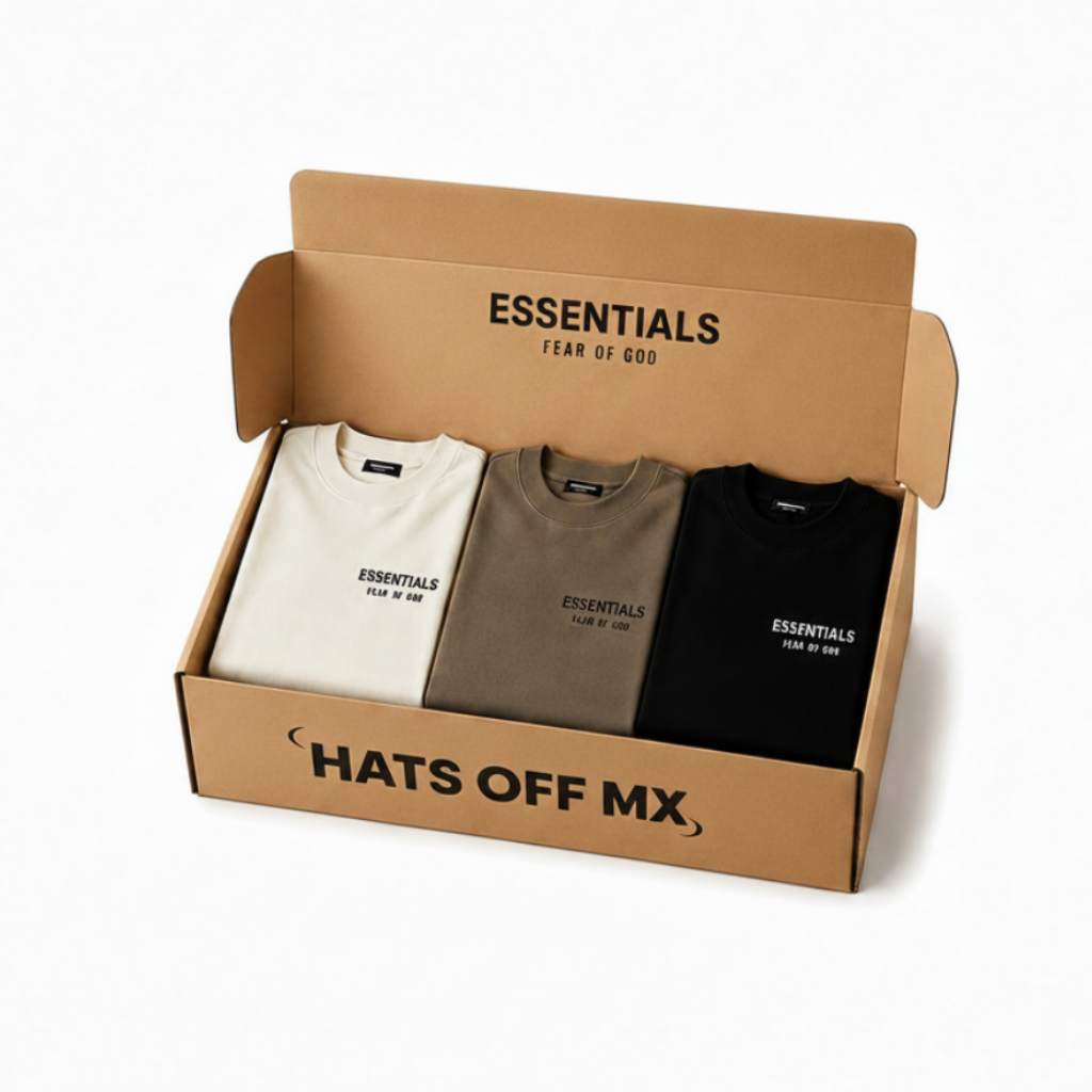 LOTE 3 Playeras ESSENTIALS