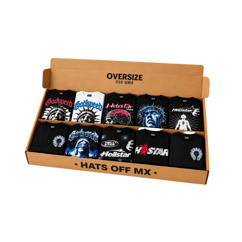 Lote 10 Playeras OVERSIZED