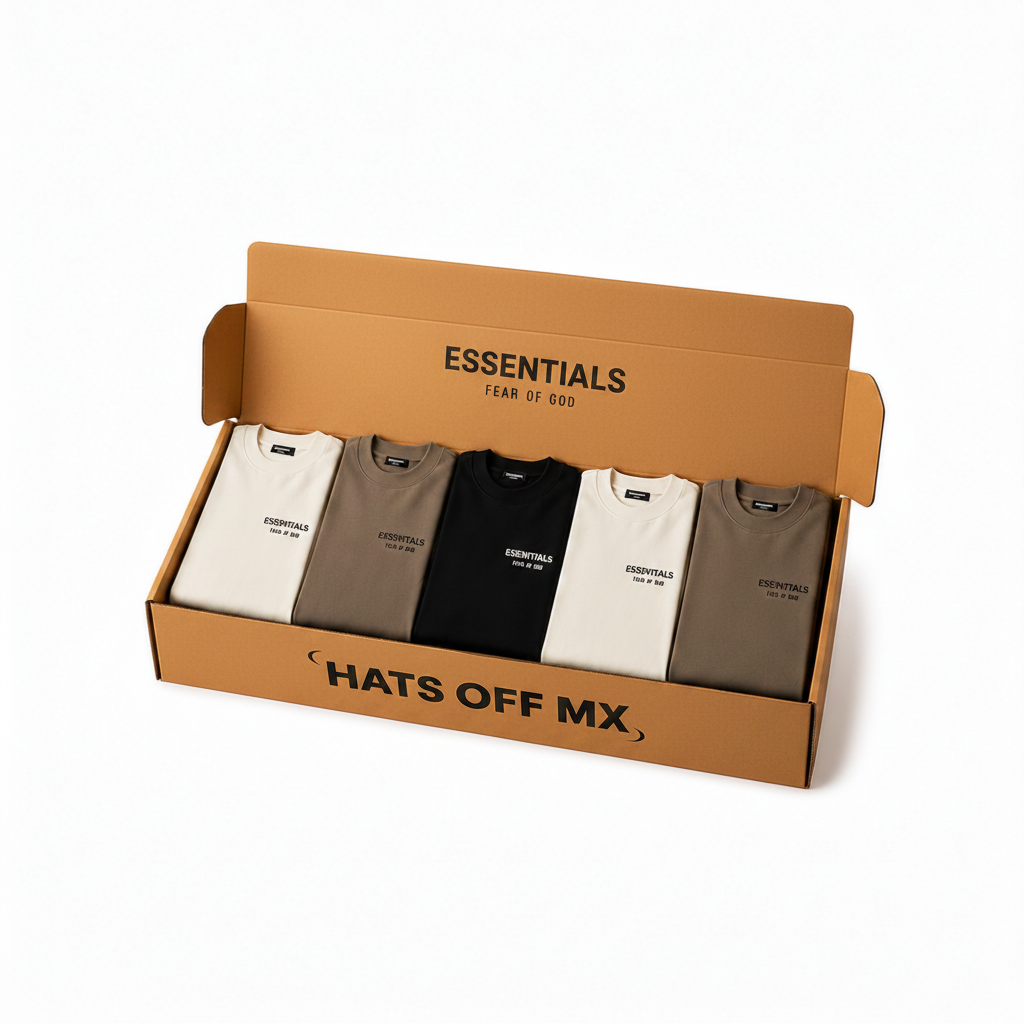 LOTE 5 Playeras ESSENTIALS