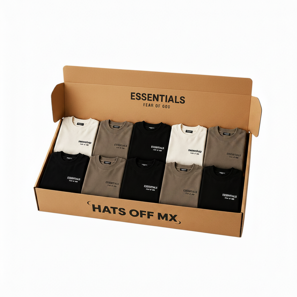 LOTE 10 Playeras ESSENTIAL