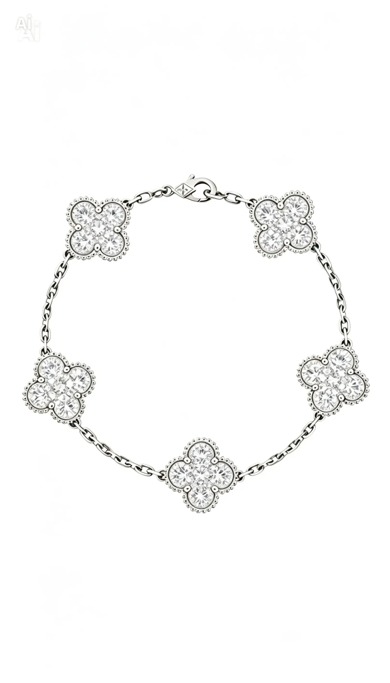 PULSO VCA PLATA | DIAMANTE